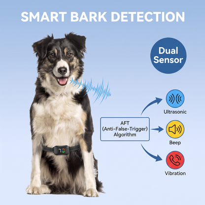 Chevaroo Ultrasonic Deterrent Barking Training Belly Collar