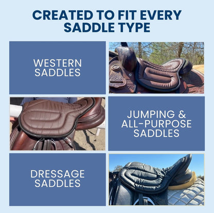 Chevaroo Soft Equestrian Seat Pad (Extra Comfort)