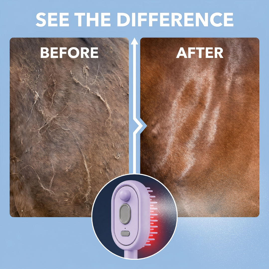 Chevaroo Horse Steam Brush 3.0