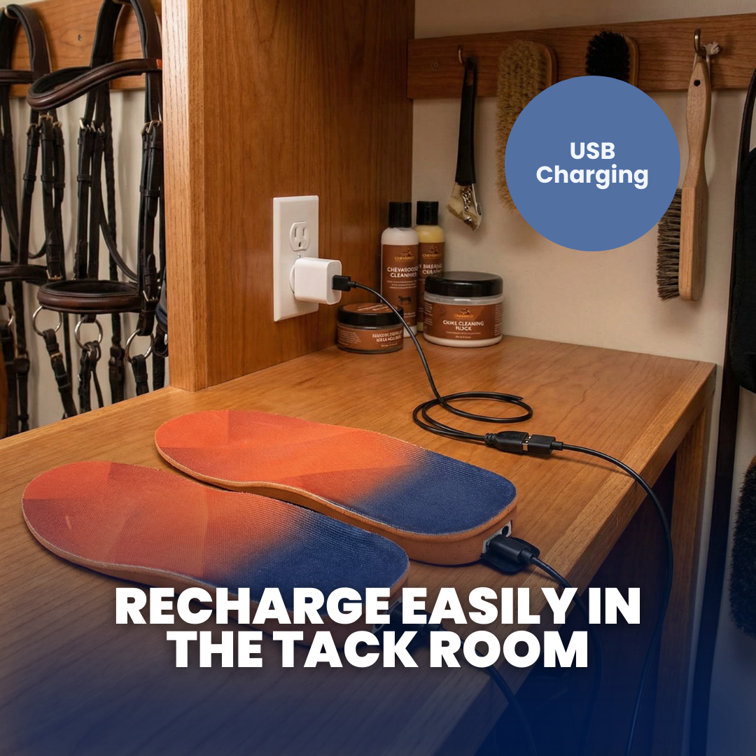 Chevaroo Equi-Heat Rechargeable Insoles