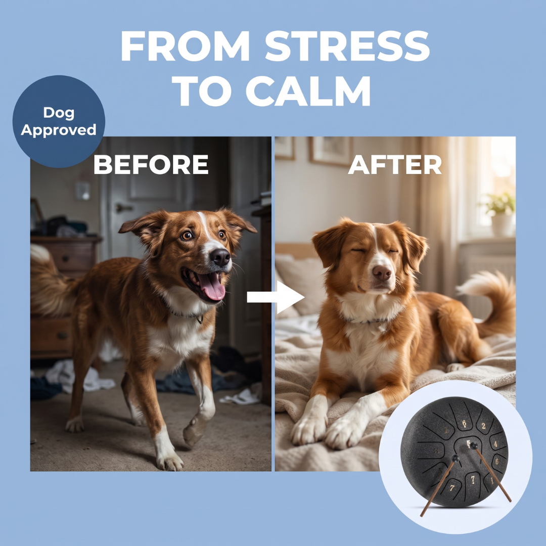 Chevaroo Dog Calming Tongue Drum