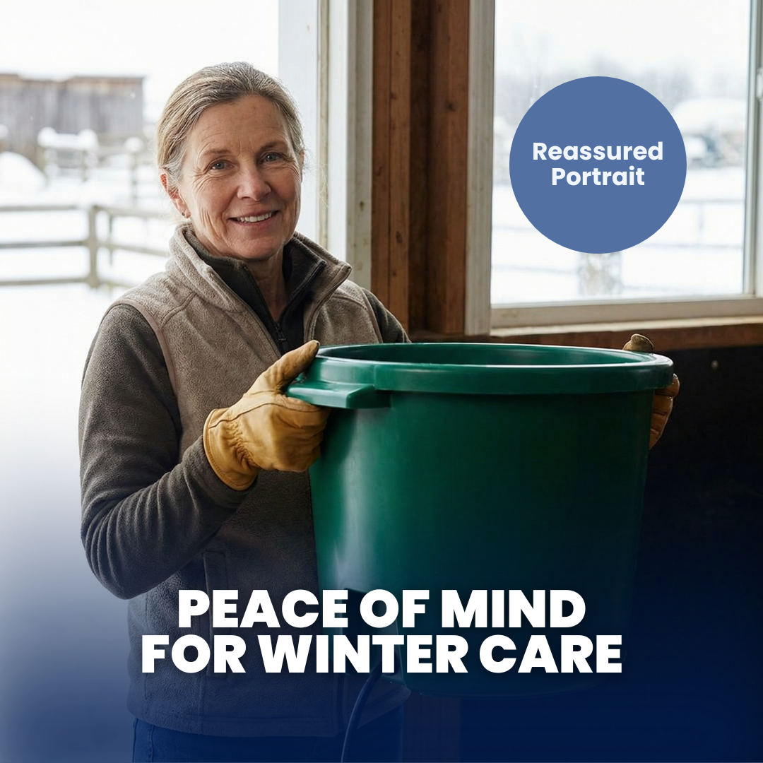 Chevaroo All-Winter Heated Water Bucket