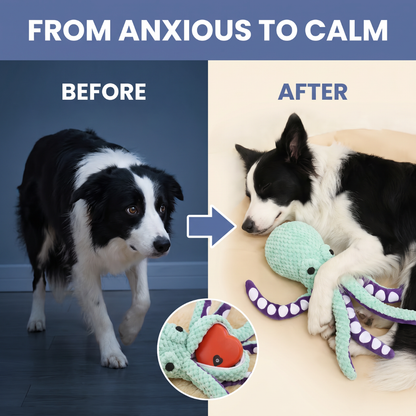 Chevaroo Heartbeat Dog Calming Octopus