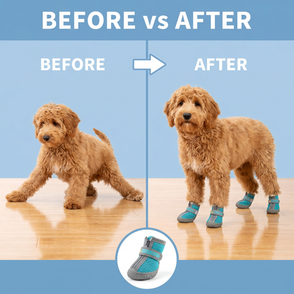Chevaroo Dog Anti Slip At Home Shoes