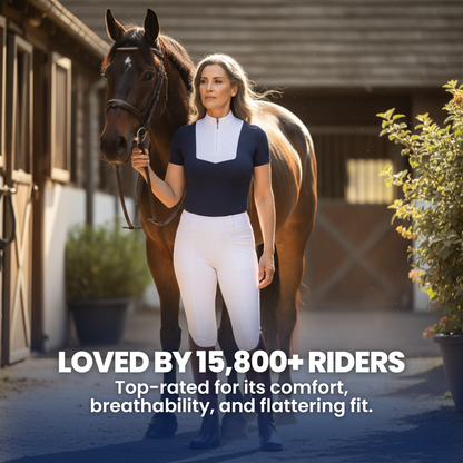 Chevaroo Short Sleeve Riding Top