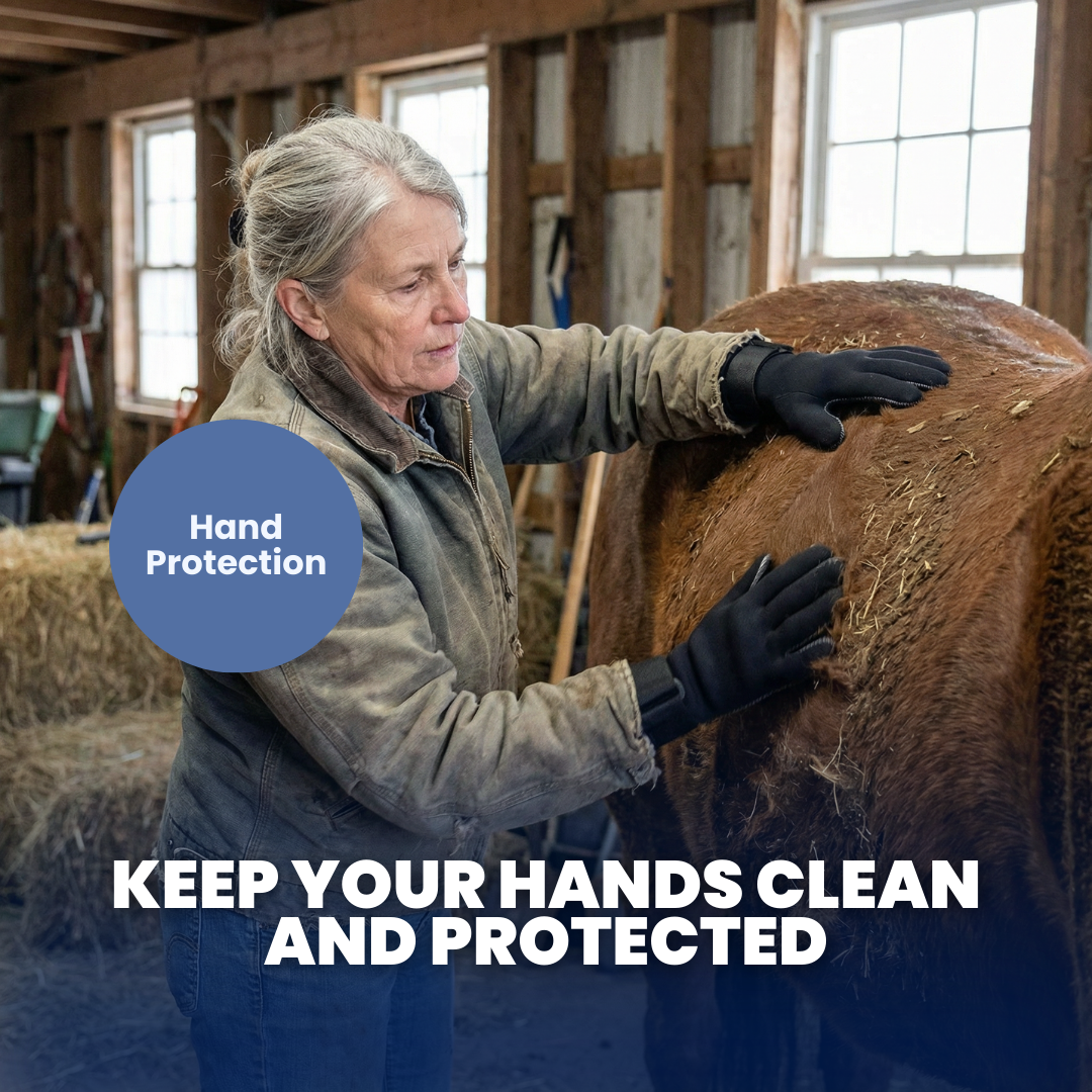 Chevaroo Horse Scratching Gloves