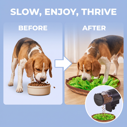 Chevaroo Automatic Dog Snuffle Mat Feeder