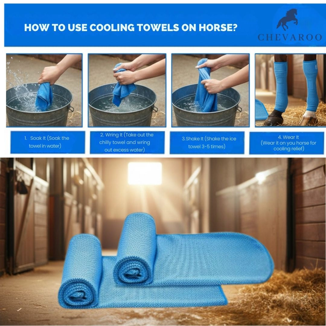 Chevaroo Inflammation Cooling Leg Wraps