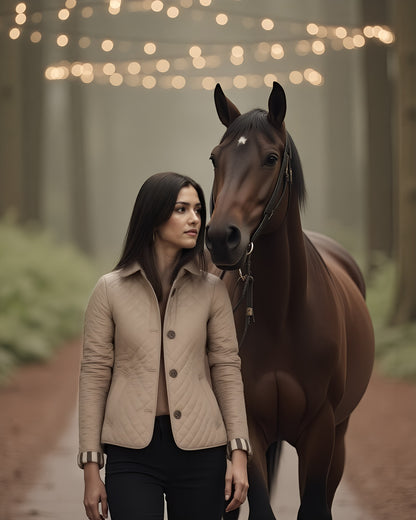 Equestrian Quilted Coat